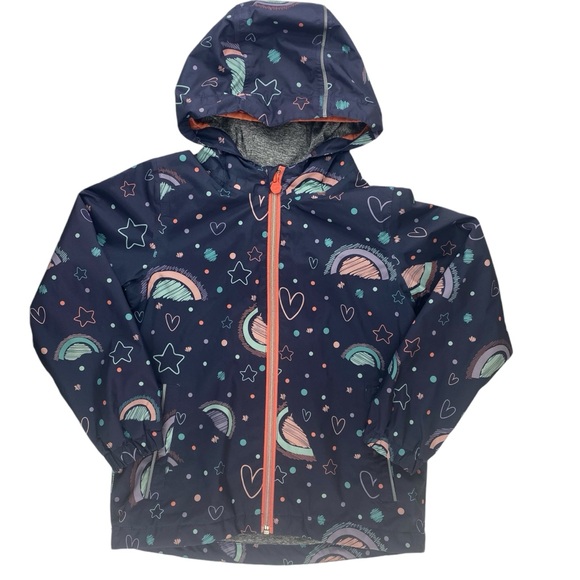 Killtec Girls Waterproof Windproof Rain Jacket Size 7/8 - Picture 1 of 8